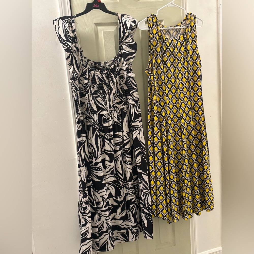 Sleeveless dress bundle-size 2x